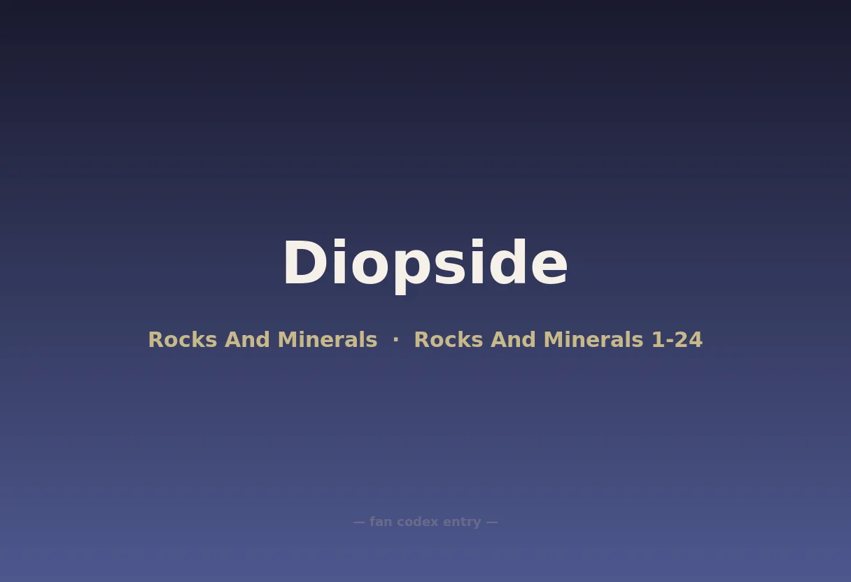 Diopside