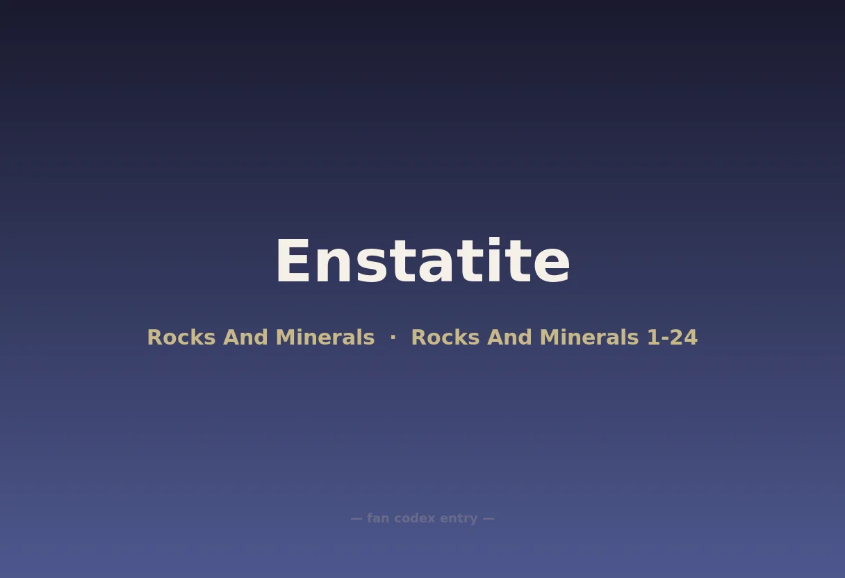 Enstatite