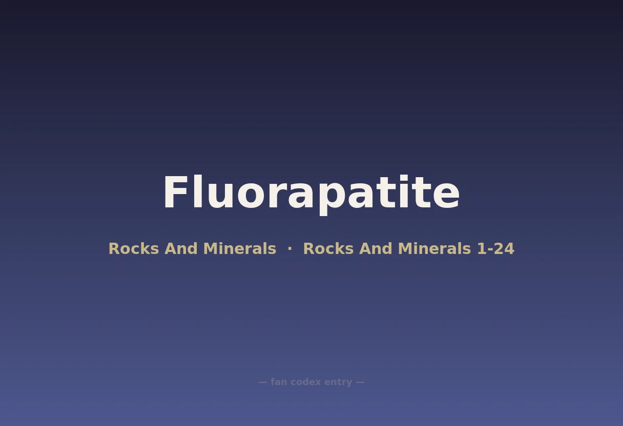 Fluorapatite