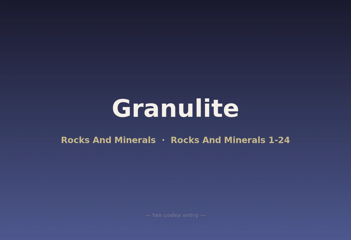 Granulite