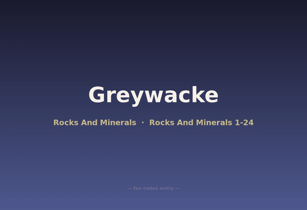 Greywacke