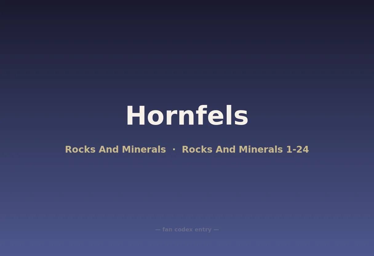 Hornfels