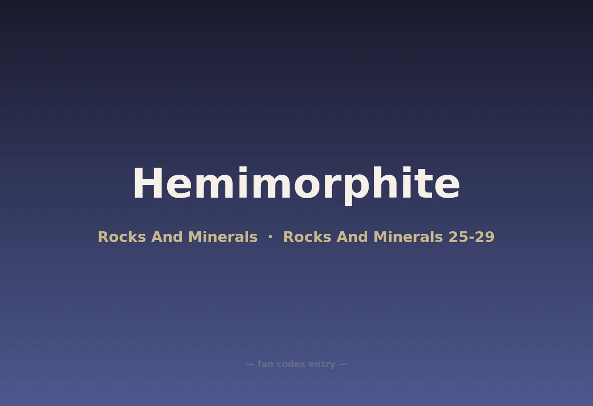 Hemimorphite